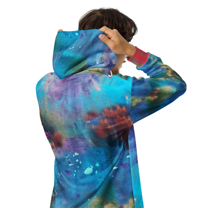 J.G. Jerry Garcia White Accents Unisex zip hoodie