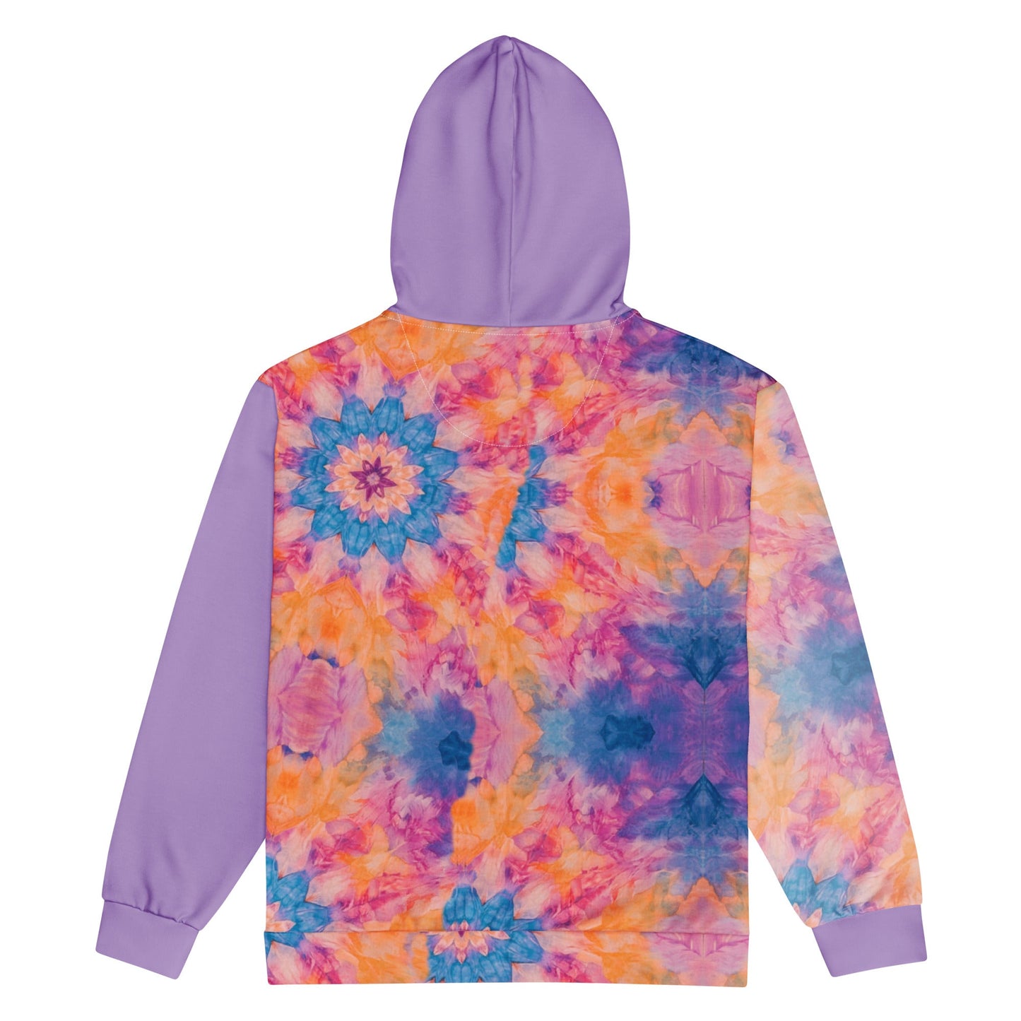 Shibori Quest Unisex zip hoodie