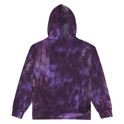 After Hours Plum Unisex Zip Hoodie