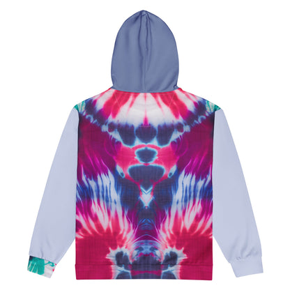 Deadhead Shibori Unisex zip hoodie