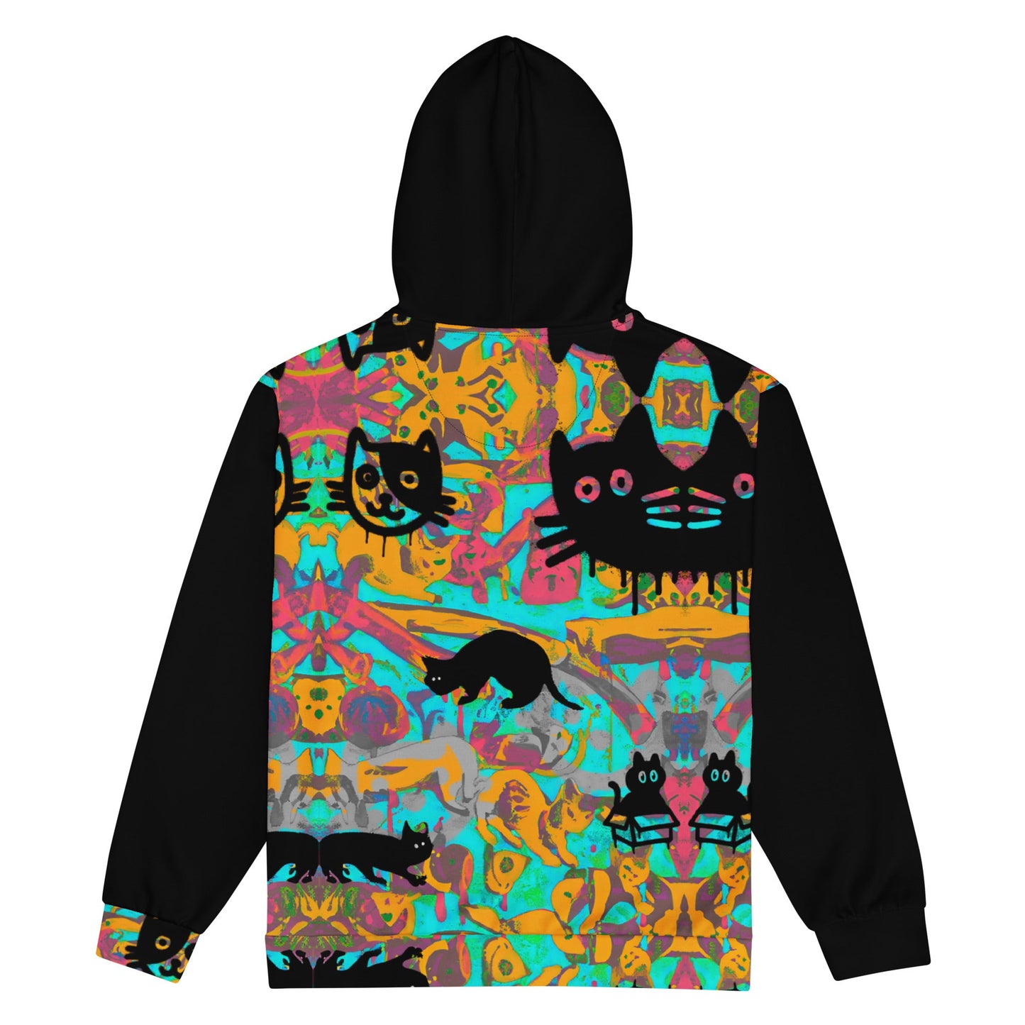 Only if you really LOVE CATS Unisex Zip Hoodie