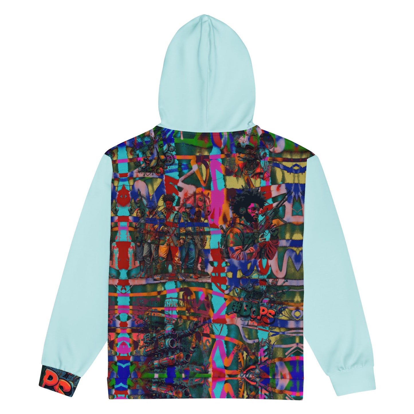 Hood Politics Anime Unisex zip hoodie