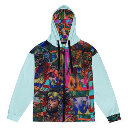 Hood Politics Anime Unisex zip hoodie