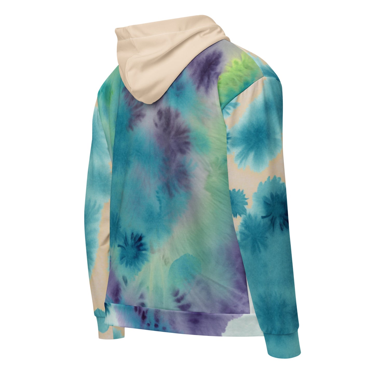Watercolor Smudge Unisex zip hoodie