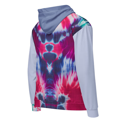 Deadhead Shibori Unisex zip hoodie