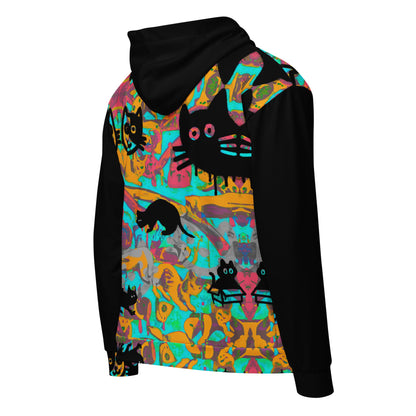 Only if you really LOVE CATS Unisex Zip Hoodie