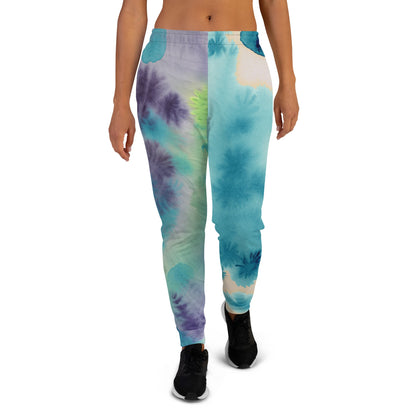 Watercolor Smudge Women's Joggers Sweatpants
