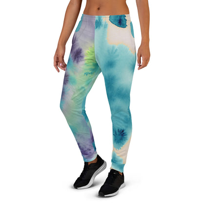 Watercolor Smudge Women's Joggers Sweatpants