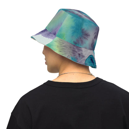 Watercolor Smudge Reversible bucket hat