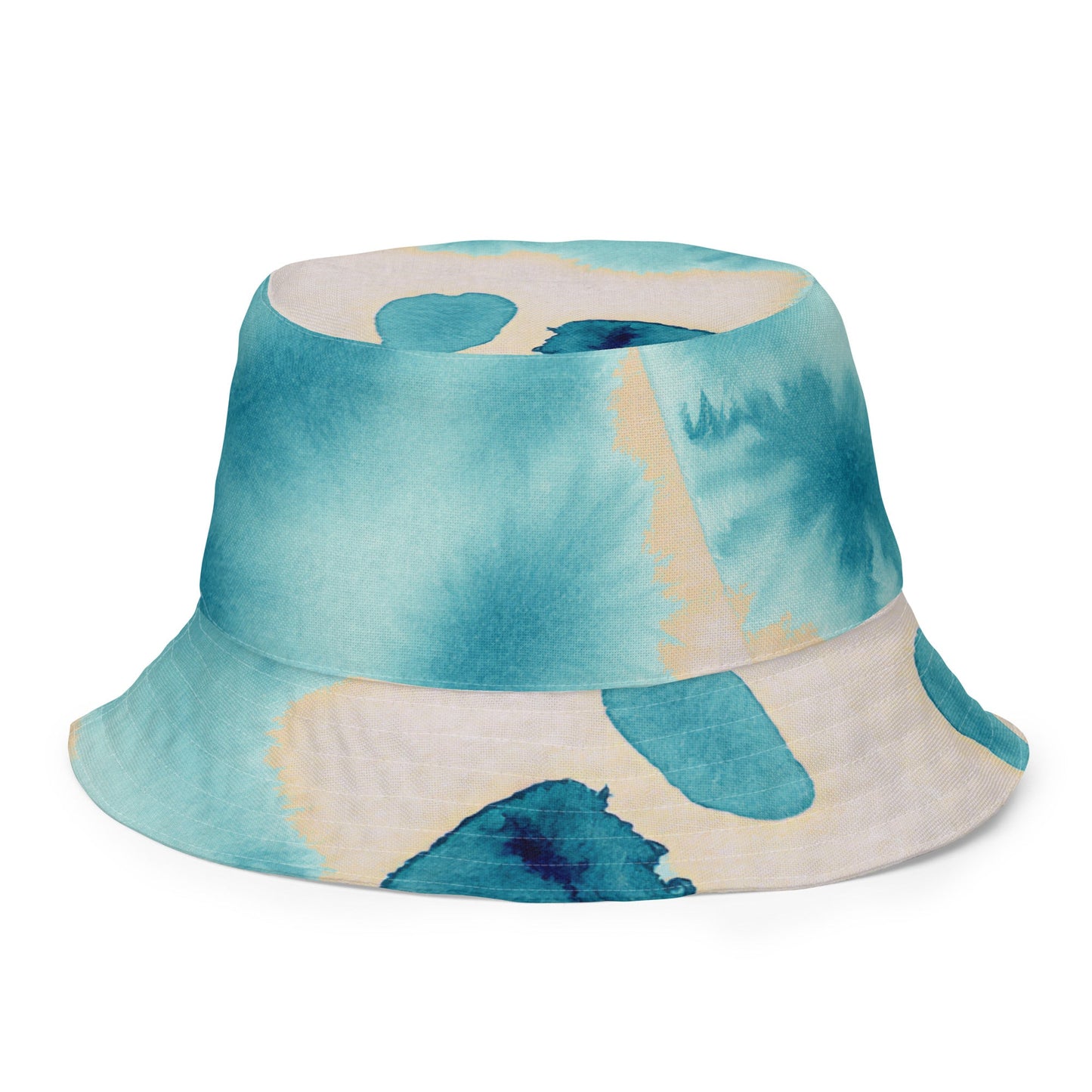 Watercolor Smudge Reversible bucket hat
