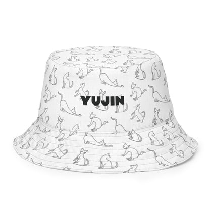 Black and White Reversible Bucket Hat
