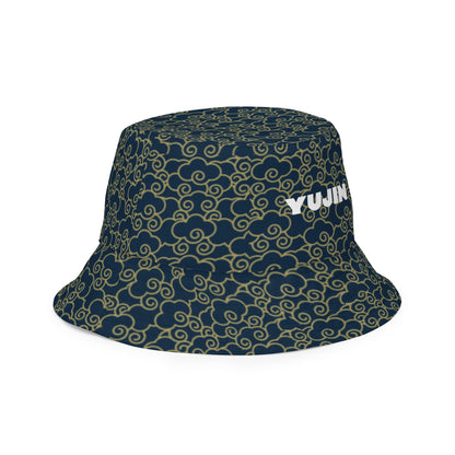 Japanese Clouds Reversible Bucket Hat