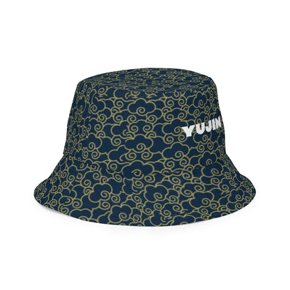 Japanese Clouds Reversible Bucket Hat