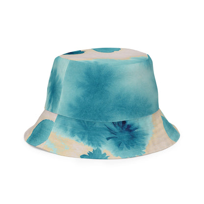 Watercolor Smudge Reversible bucket hat