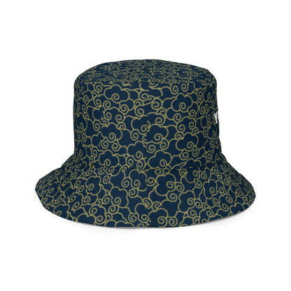 Japanese Clouds Reversible Bucket Hat