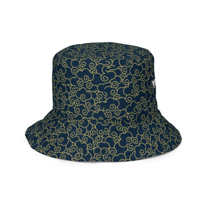 Japanese Clouds Reversible Bucket Hat