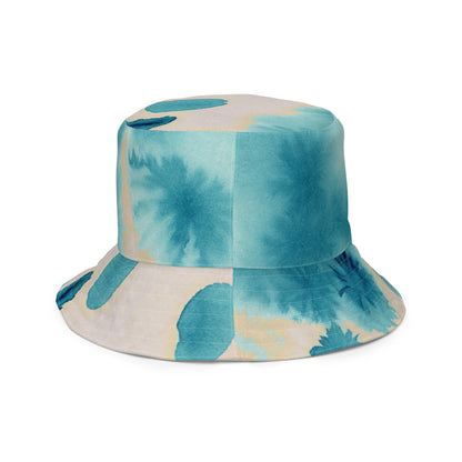 Watercolor Smudge Reversible bucket hat