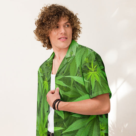 Cannabeazts 420 button shirt
