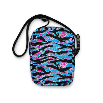 Miami Tiger Stripe Utility Crossbody Bag