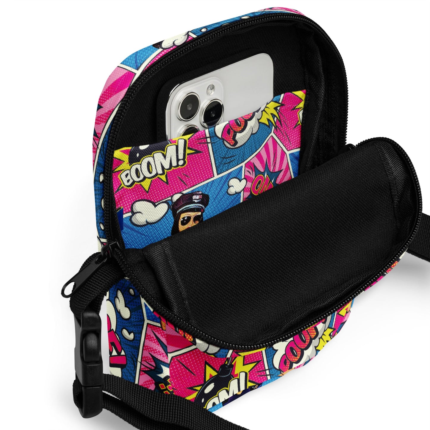 Here Comes The Boom! Utility Crossbody Bag