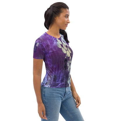 Purple Nebula Cloud with a Chance of Seattle Rain Women's T-shirt