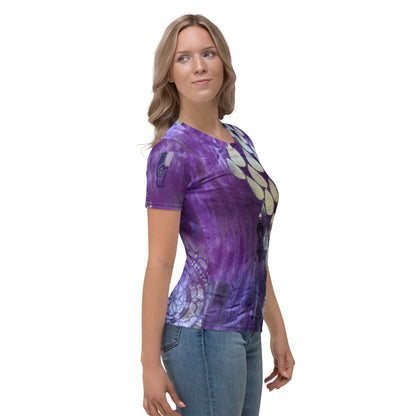 Purple Nebula Cloud with a Chance of Seattle Rain Women's T-shirt