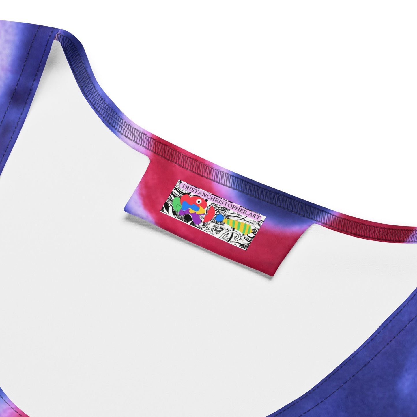 Phish Donuts Hand Dye Print Tank Top