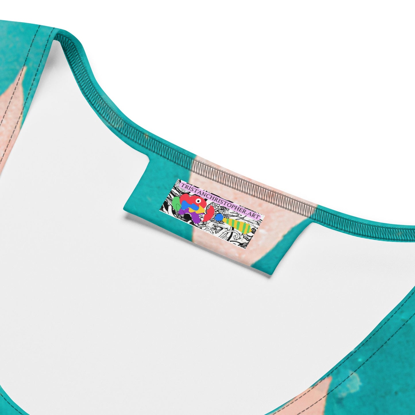 Rain Drops on Lotus Flower Tank Top