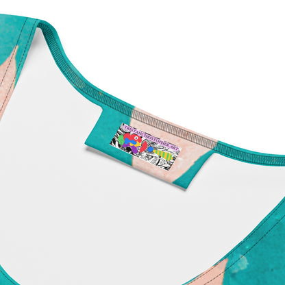 Rain Drops on Lotus Flower Tank Top