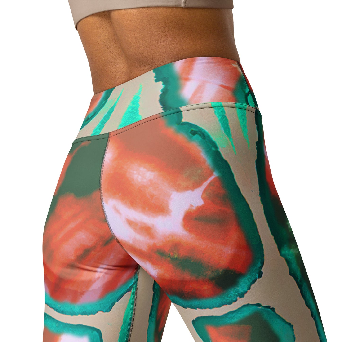 Shibori Melon Booty High Waist Leggings