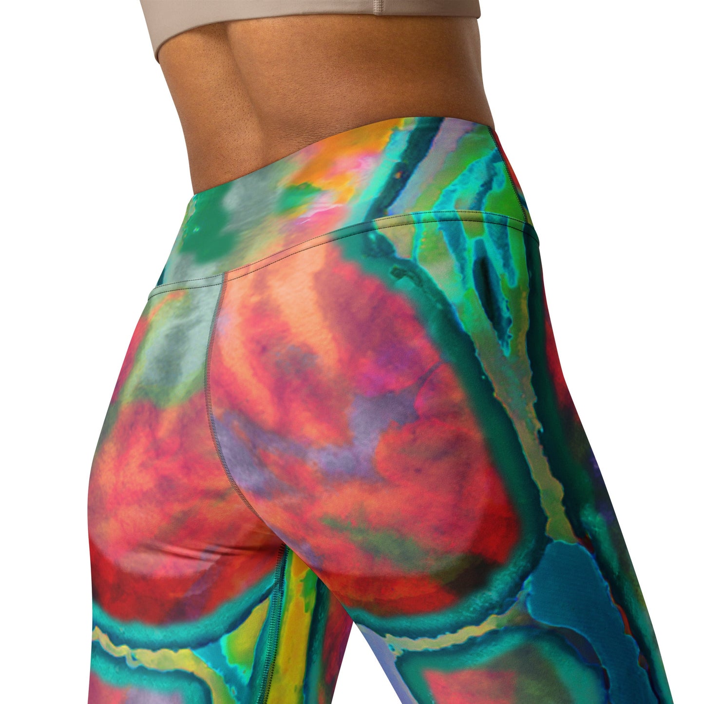 Technicolor Bliss Contour High Waist Leggings