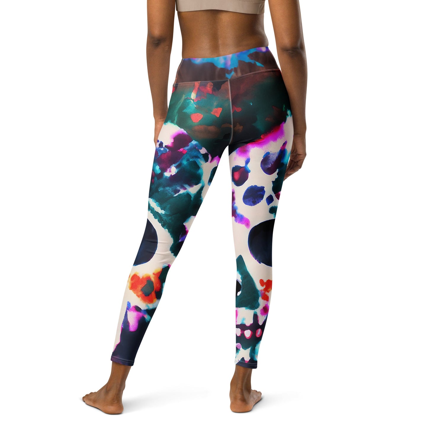 Honor the Dead High Waist Yoga Leggings
