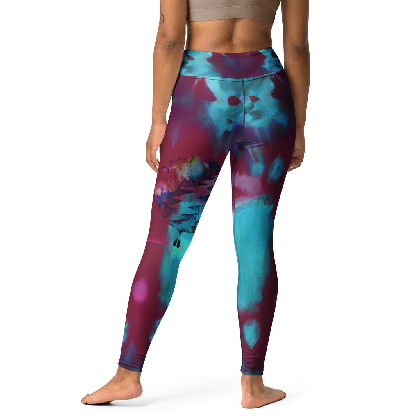 Dead Head Rising High Waisted Yoga Leggings