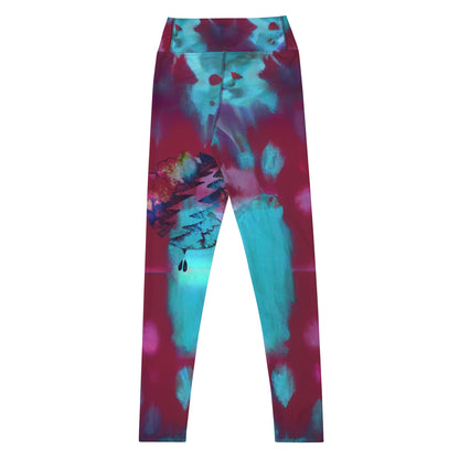 Dead Head Rising High Waisted Yoga Leggings