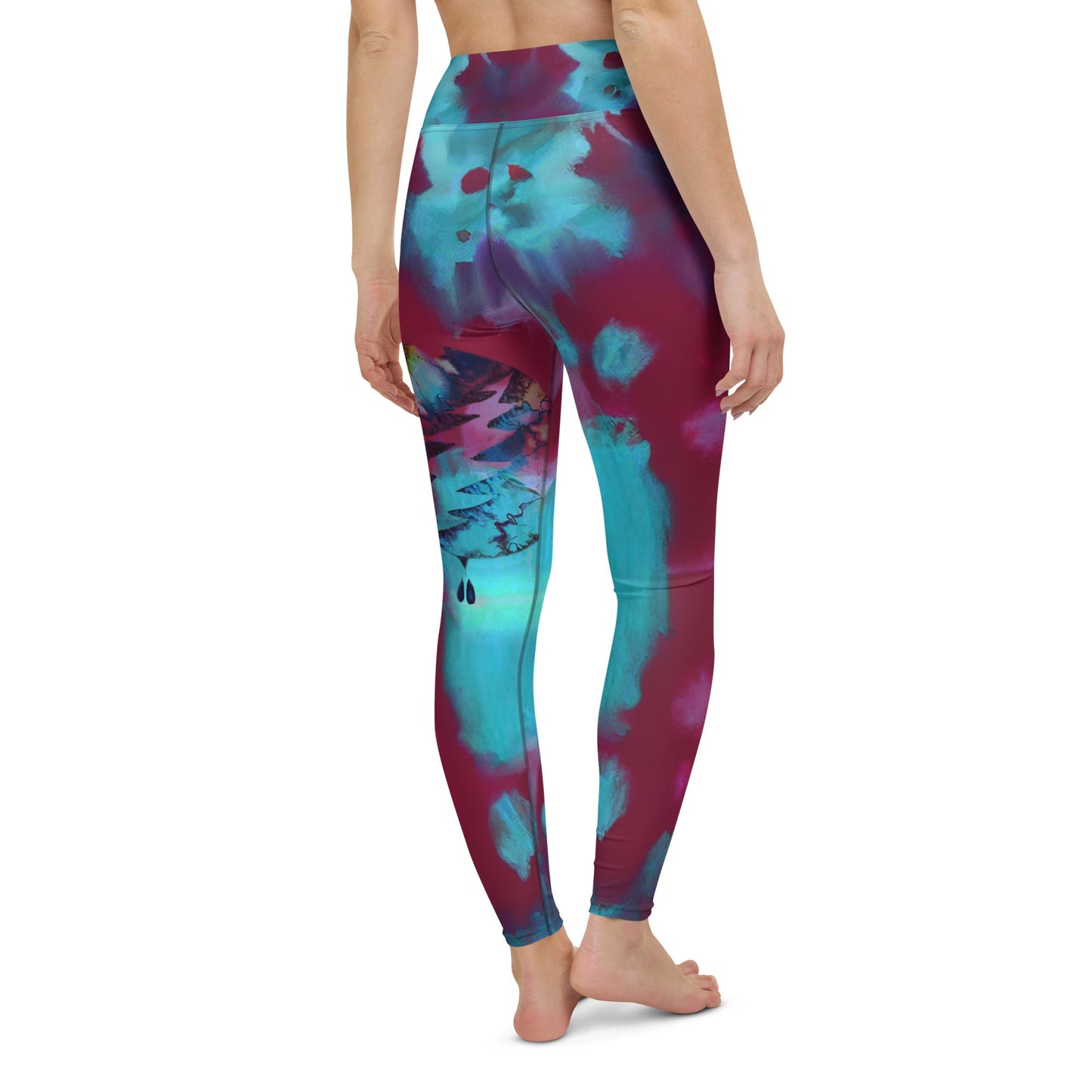 Dead Head Rising High Waisted Yoga Leggings