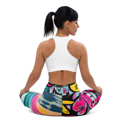 Blicky Kitty High Waist Leggings