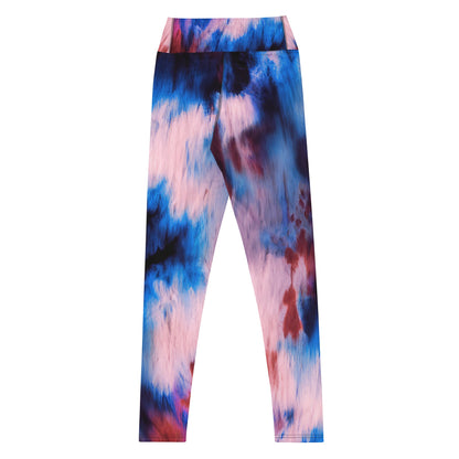 Shibori Rose High Waist Leggings