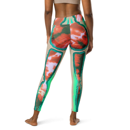 Shibori Melon Booty High Waist Leggings