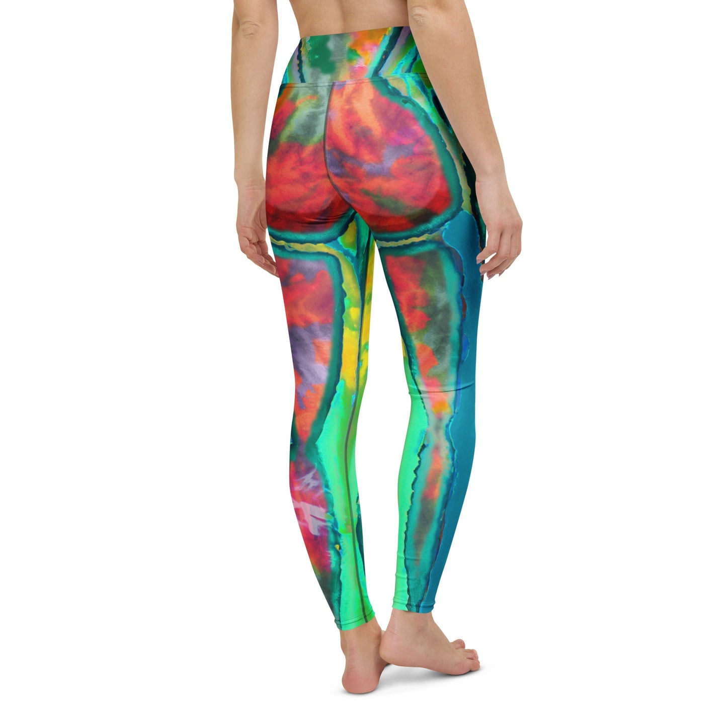 Technicolor Bliss Contour High Waist Leggings