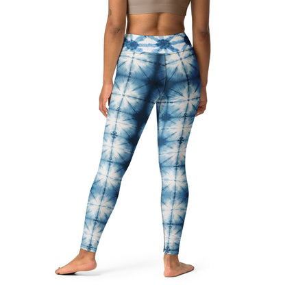 Shibori Sparkles High Waist Leggings