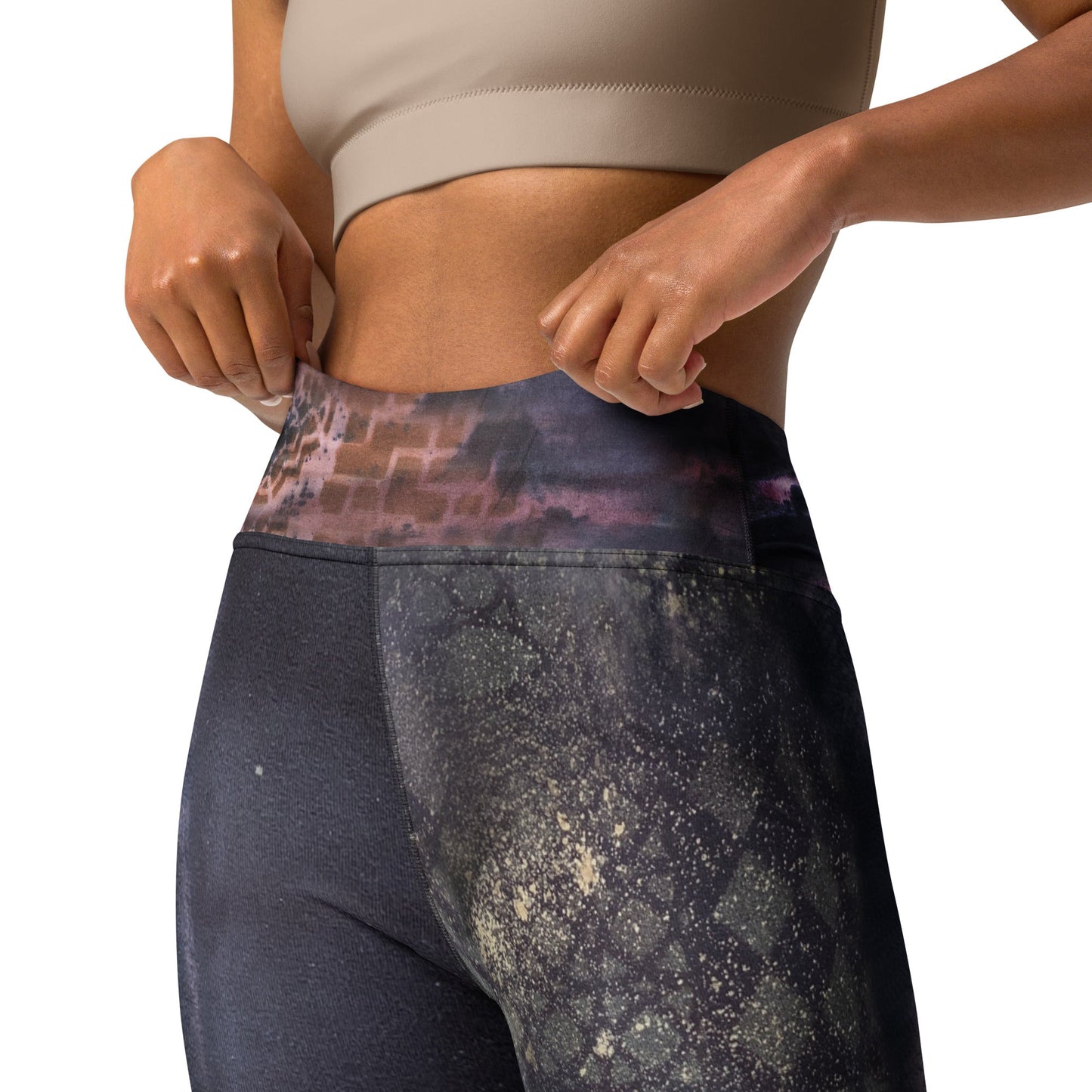 Kaleidoscope Mixtape Yoga Leggings