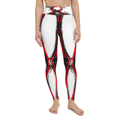 Contour Shapewear Red High Waisted Leggings