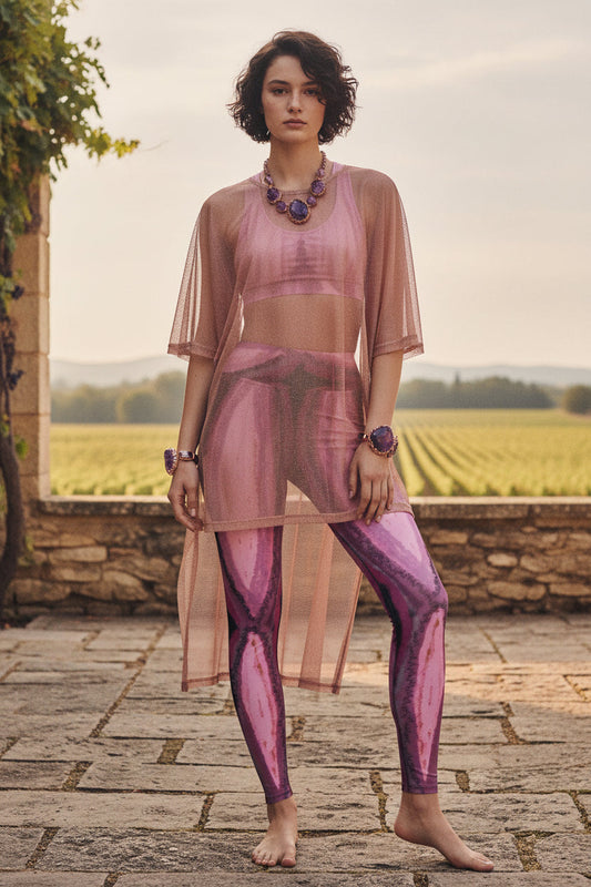 Contour ShapeWear Hot Pink Yoga Leggings