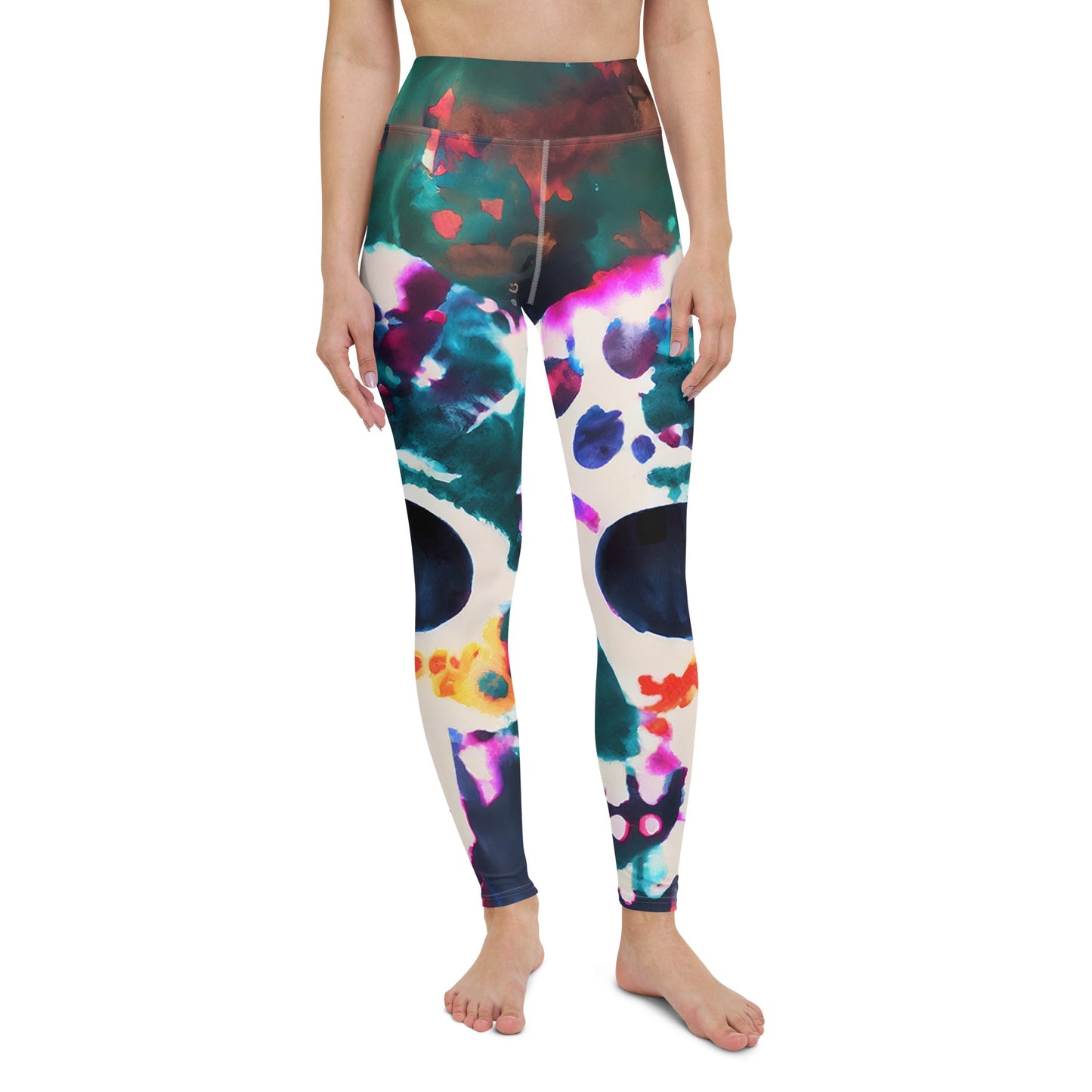 Honor the Dead High Waist Yoga Leggings