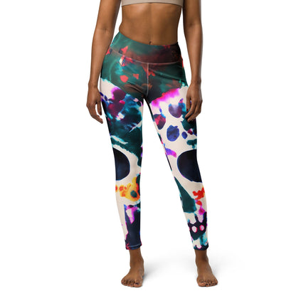 Honor the Dead High Waist Yoga Leggings