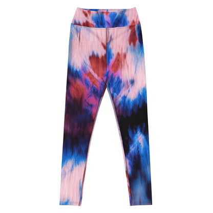 Shibori Rose High Waist Leggings