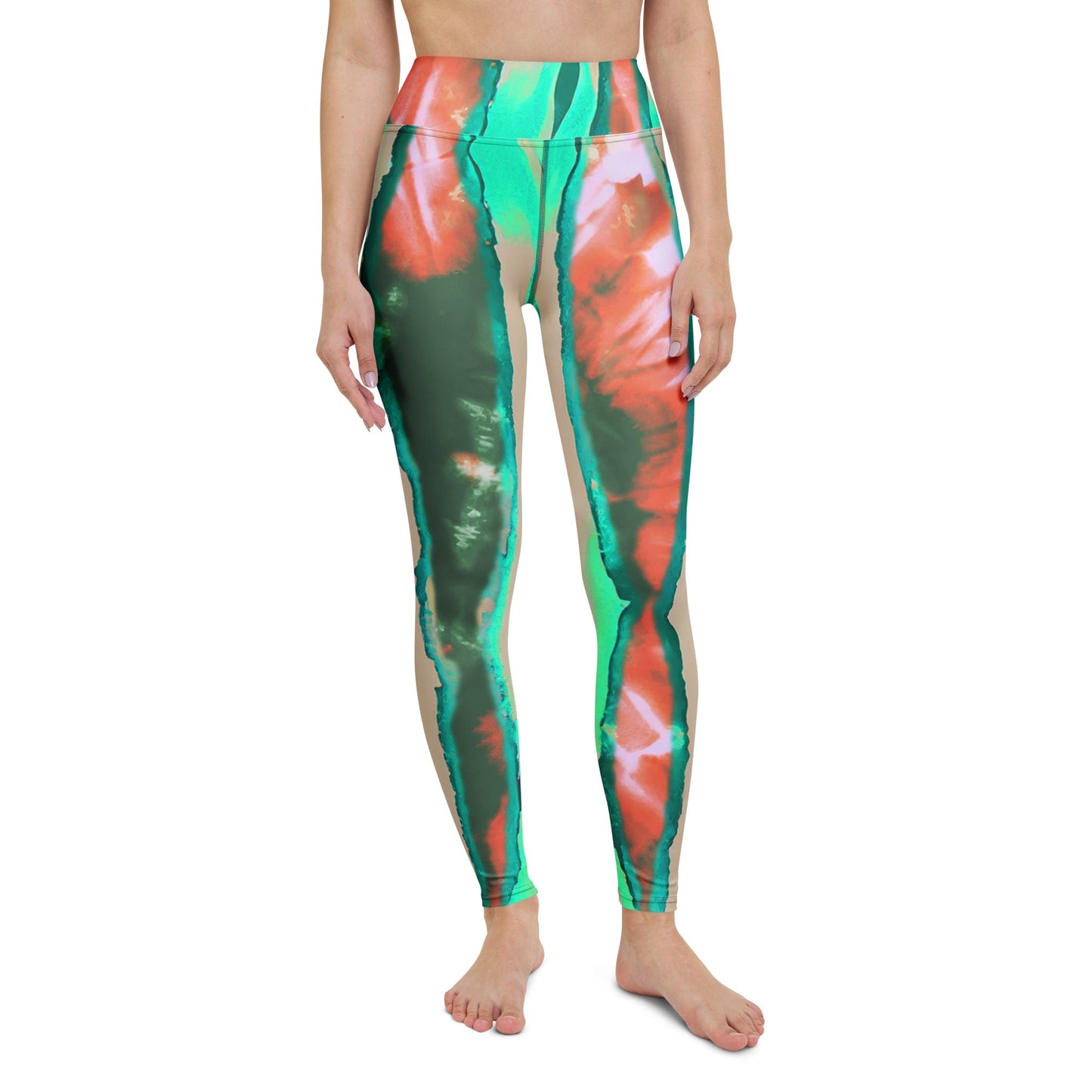 Shibori Melon Booty High Waist Leggings