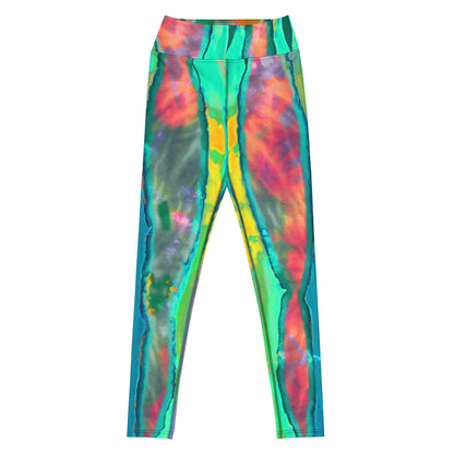 Technicolor Bliss Contour High Waist Leggings