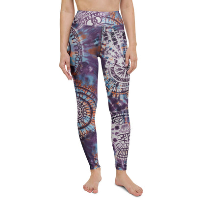 Sanskrit Galaxy High Waist Leggings