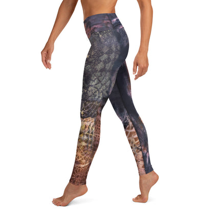 Kaleidoscope Mixtape Yoga Leggings
